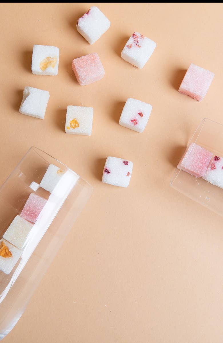 Teaspressa 18-Piece Luxe Bubbles Citrus Mimosa Sugar Cube Set, Alternate, color, 