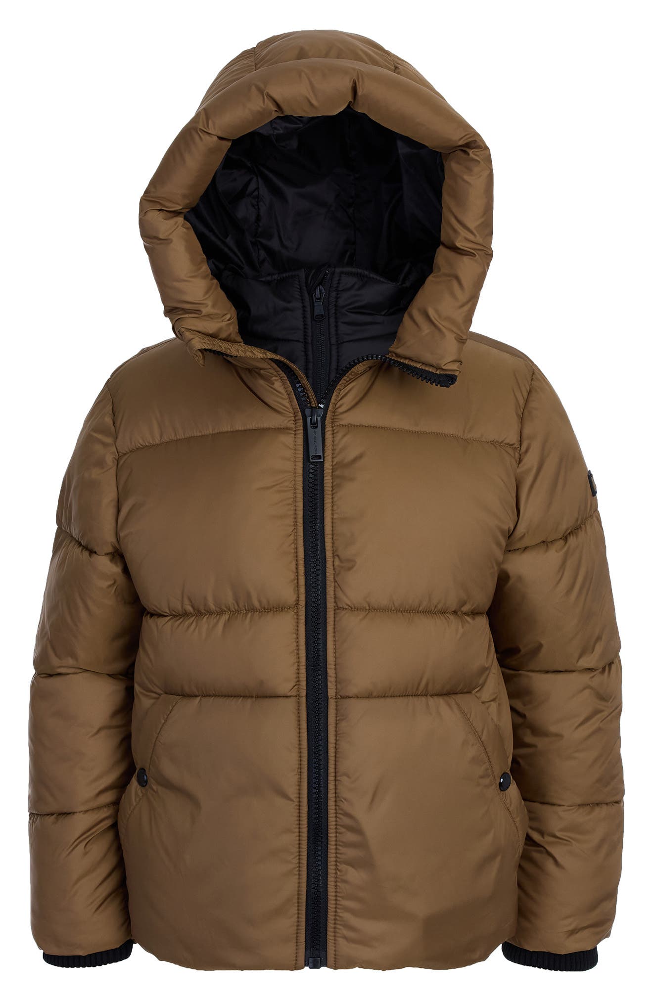 Michael Kors Kids' Quilted Removable Bib Parka