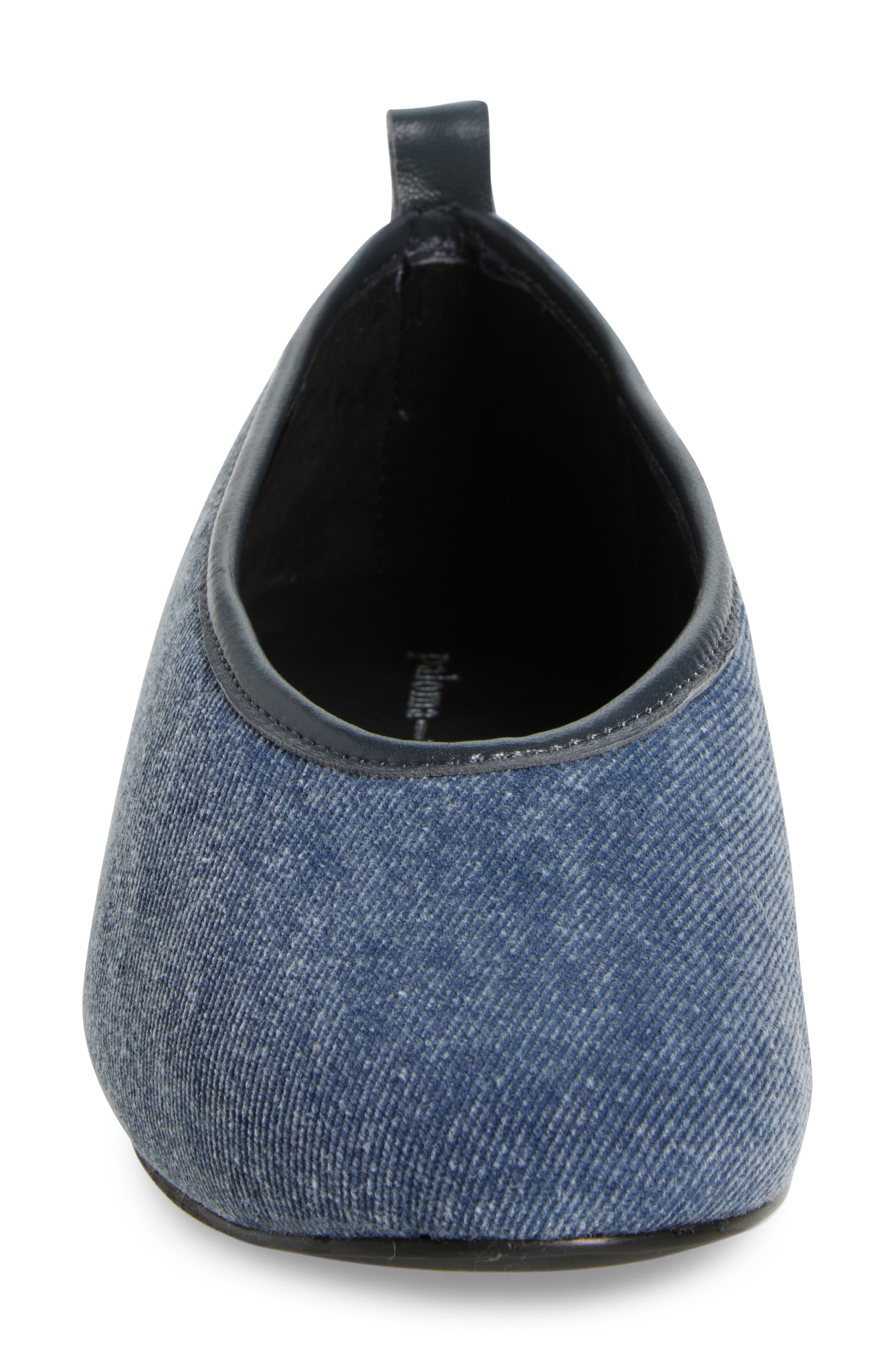 Paloma Wool Pili Denim Ballet Flat, Alternate, color, 