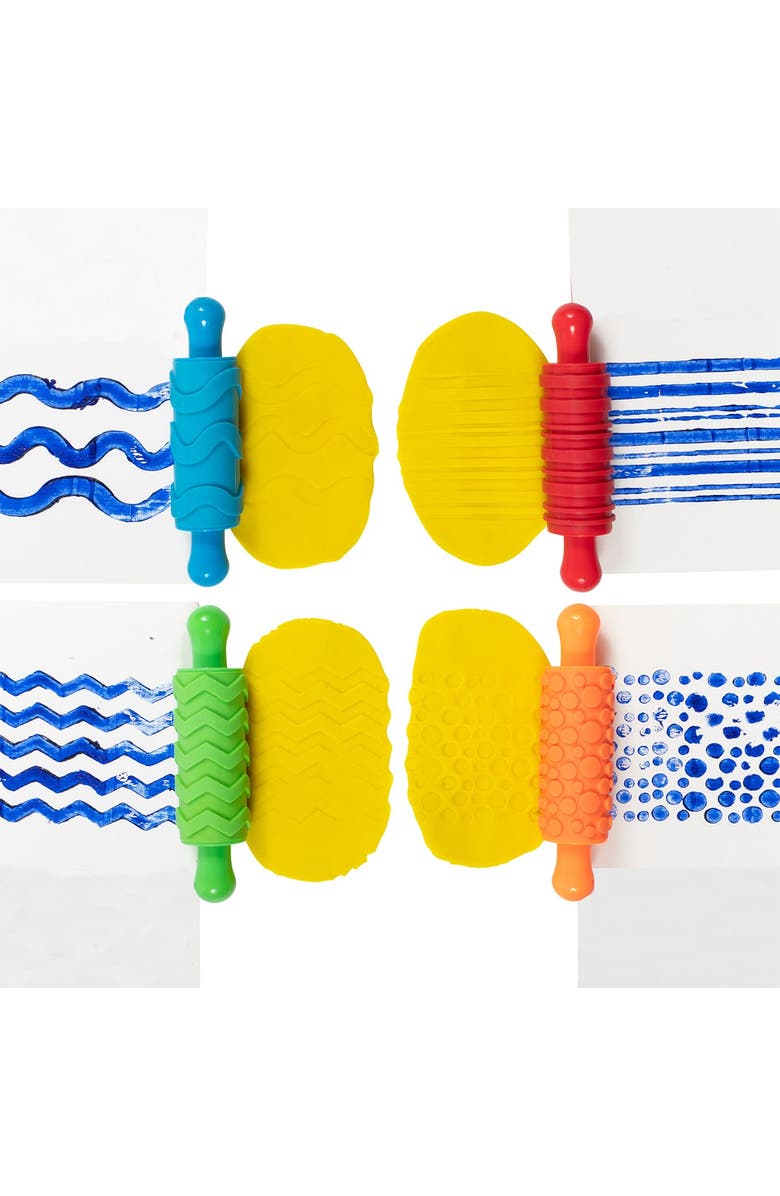 Kaplan Early Learning Company Creative Paint and Dough Design Tools, Alternate, color, Multicolor