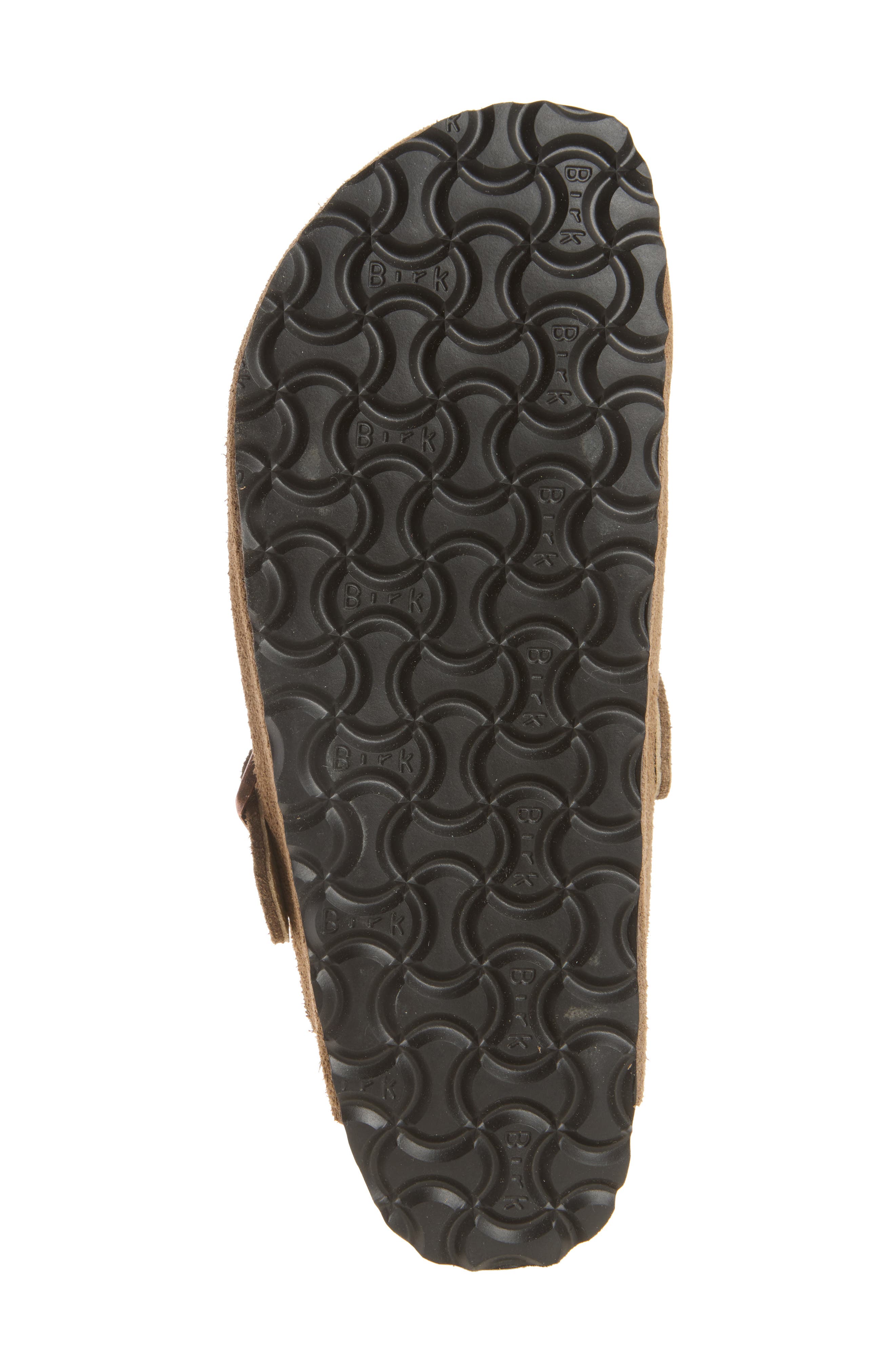 Boston Genuine Shearling Clog, Alternate, color, DARK TEA/ SANDCASTLE