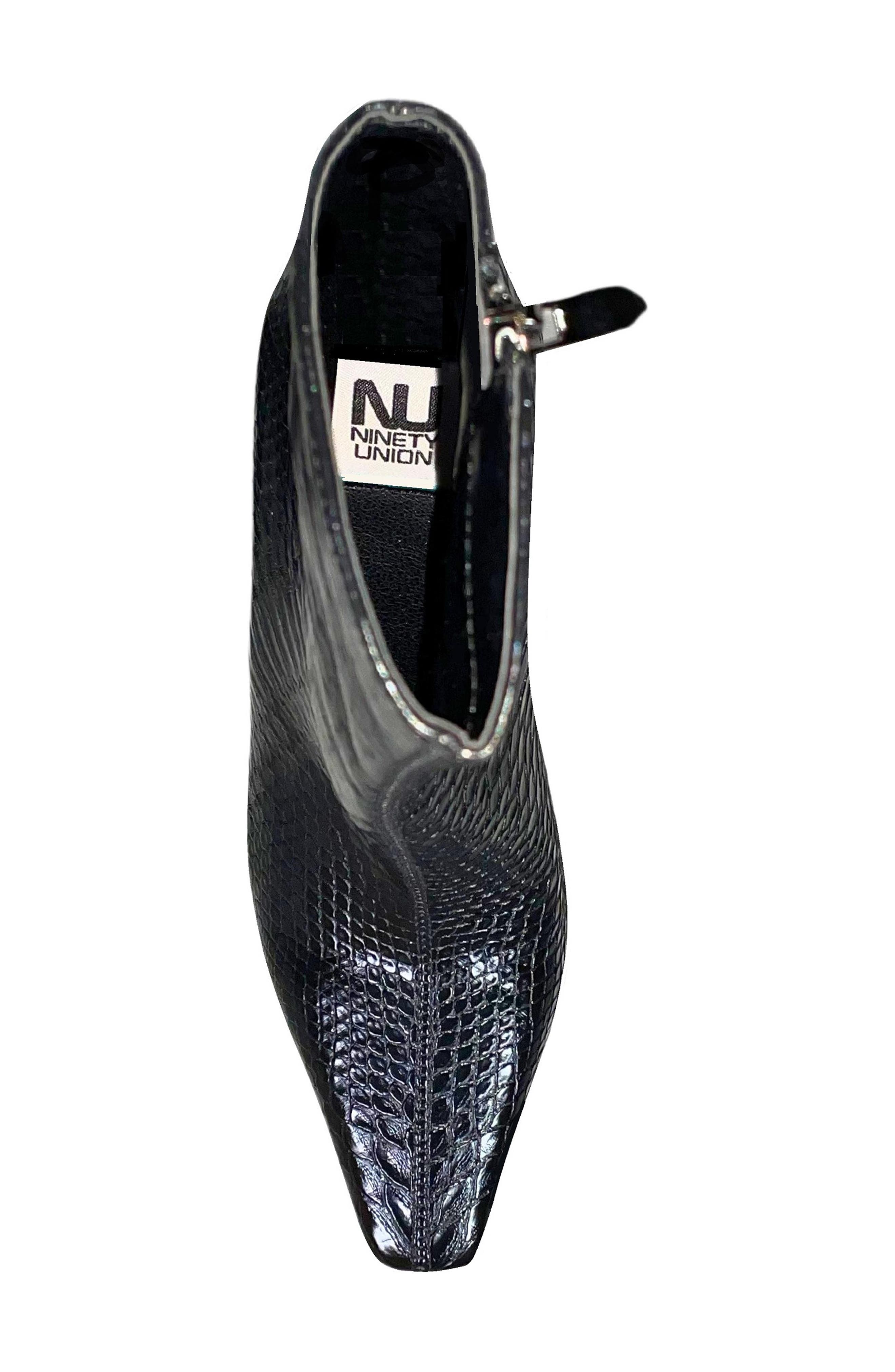 NINETY UNION Fire Snip Toe Bootie, Alternate, color, Black