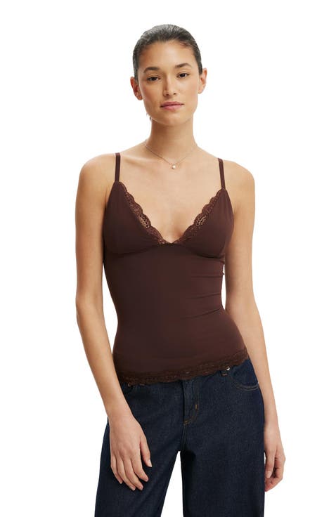 Women's Hold Me Lace Trim Cami