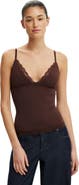 Cotton On Women's Hold Me Lace Trim Cami