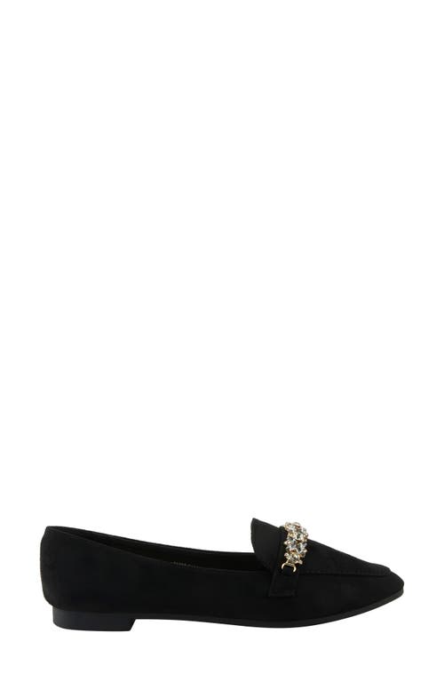 Patrizia By Spring Step Kanina Rhinestone Loafer In Black