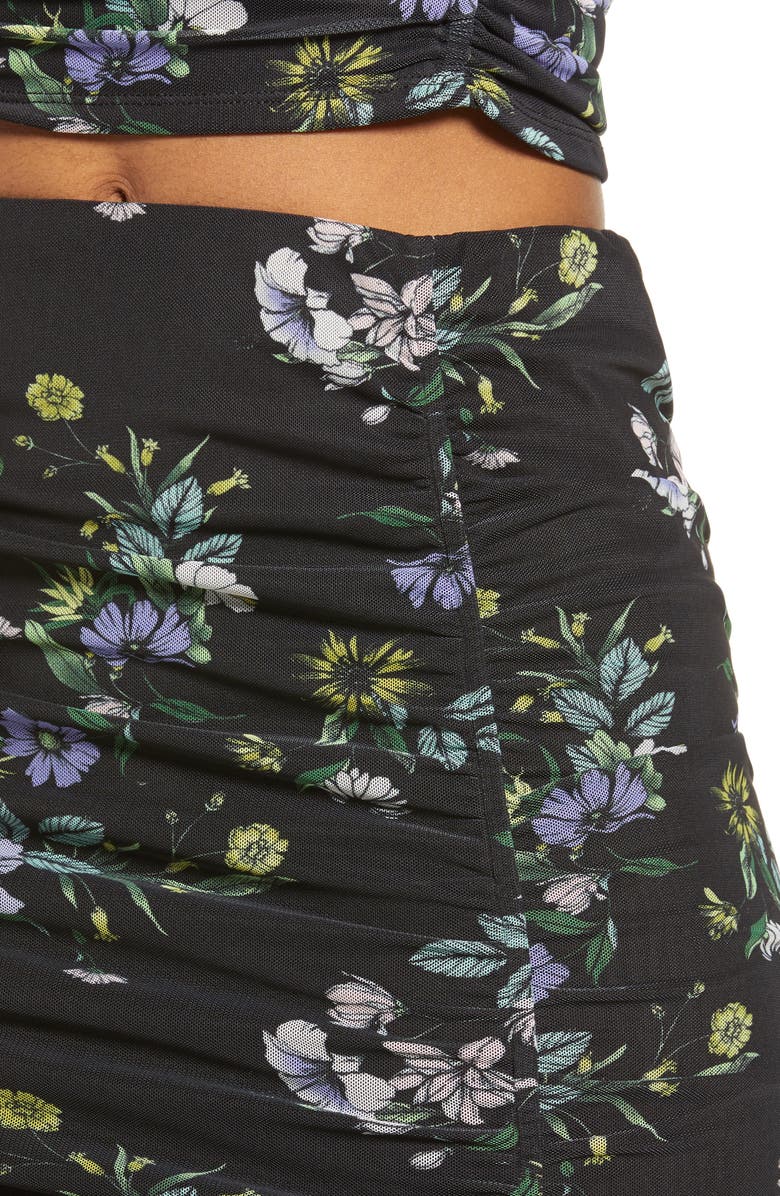 AFRM Venice Ruched Skirt, Alternate, color,