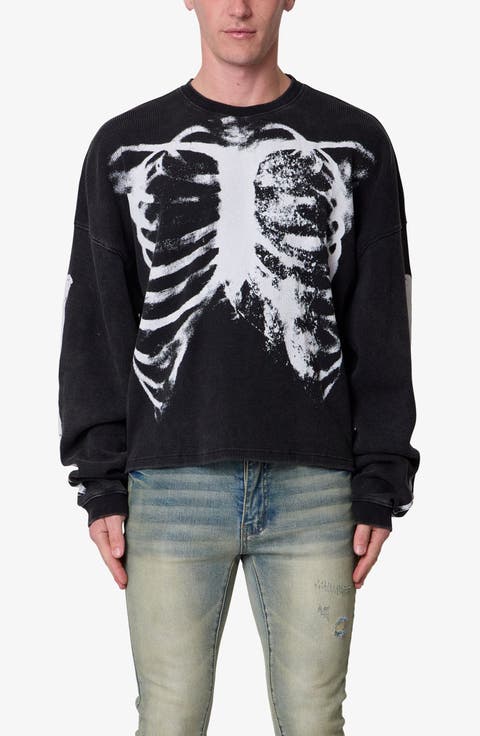 X-Ray Thermal Long Sleeve Graphic T-Shirt