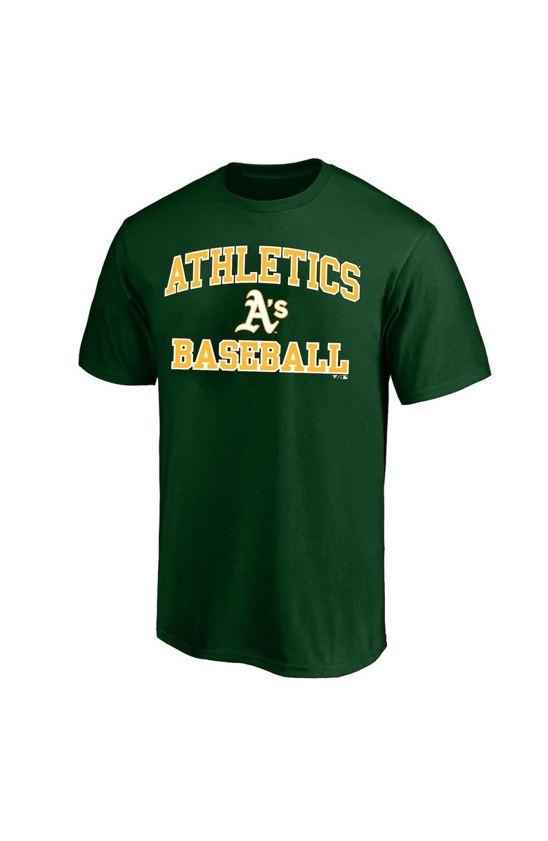 PROFILE Men's Profile  Kelly Green Athletics Big & Tall Heart & Soul T-Shirt, Alternate, color, 