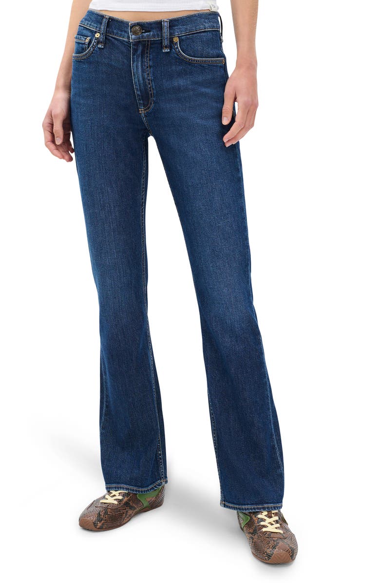rag
bone Peyton Mid Rise Bootcut Jeans, Main, color, Rhinebeck