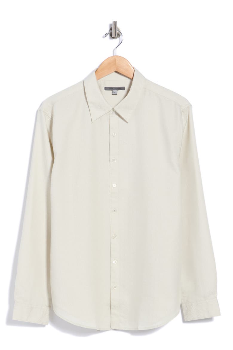 Martin Wide Spread Collar Shirt, Main, color, SMOKED PEARL GREY