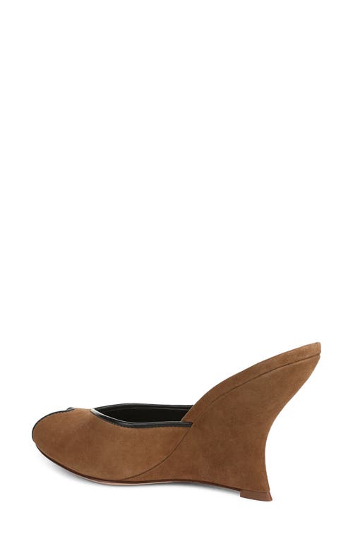 Veronica Beard Mirabel Peep Toe Wedge Sandal In Multi