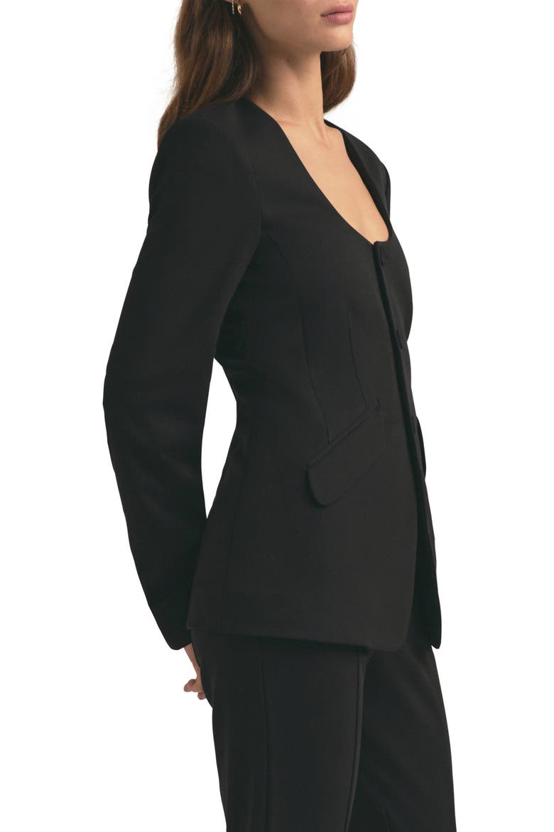 The Diana Jacket, Alternate, color, BLACK