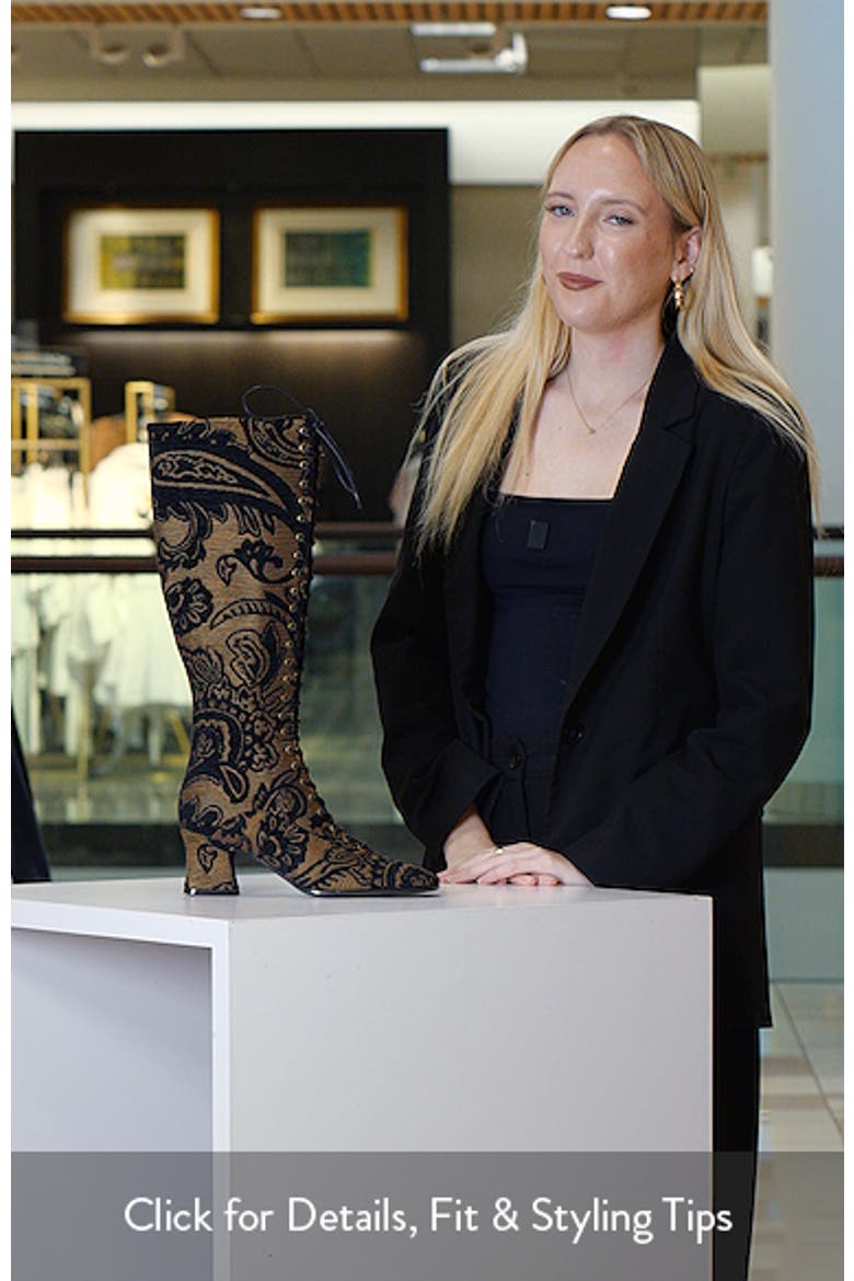 Damien-T Knee High Lace-Up Boot video