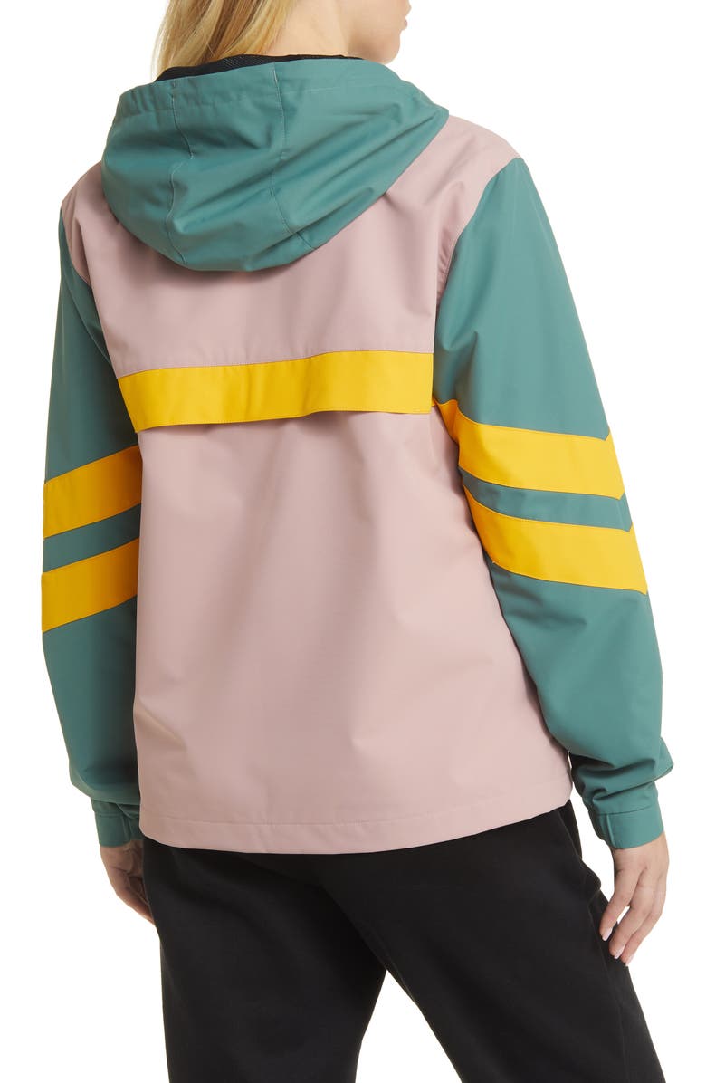 Picture Organic Clothing Melra Water Repellent Colorblock Anorak, Alternate, color, 