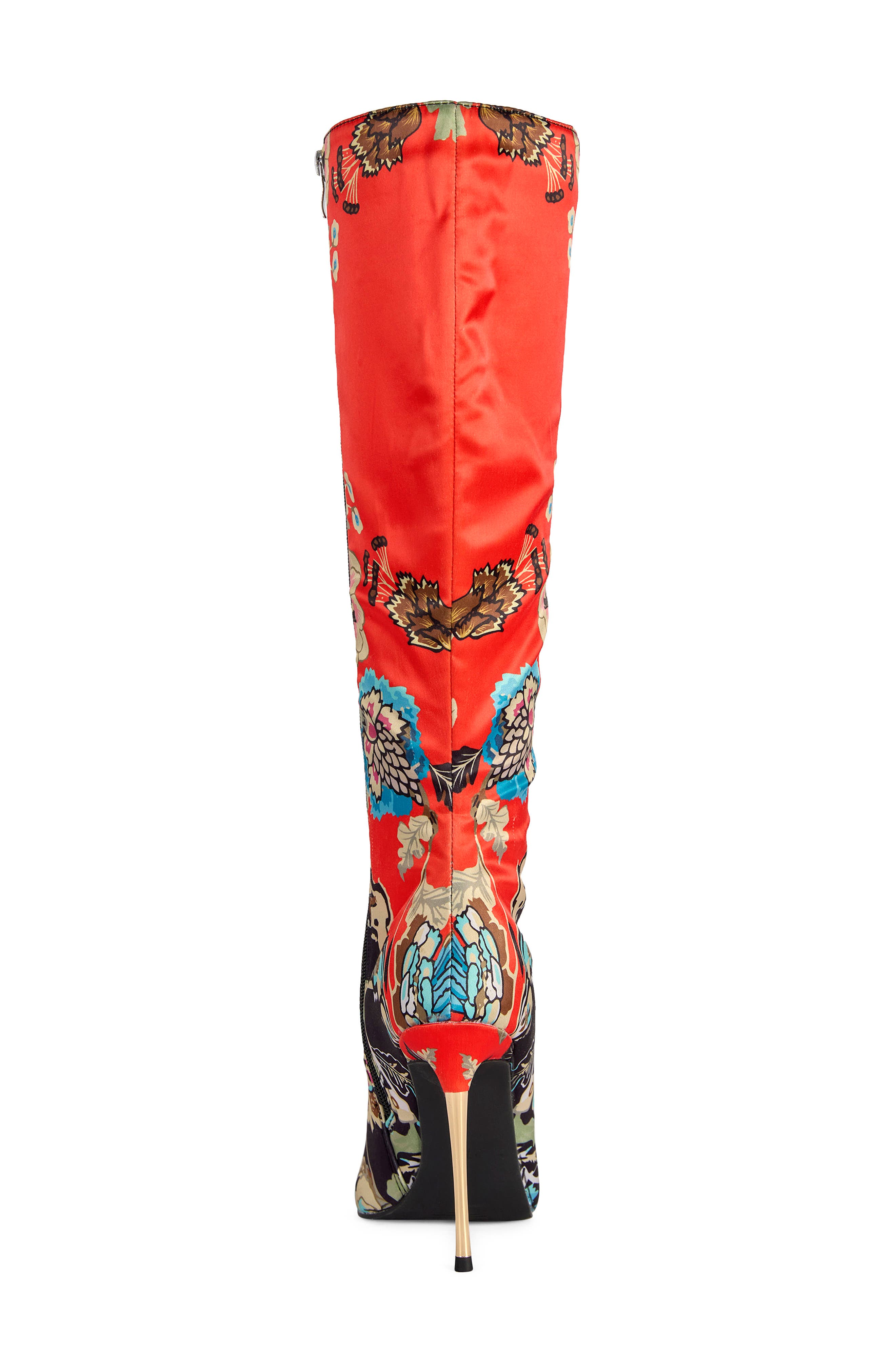 Florique To the Knee Boot, Alternate, color, BLACK MULTI