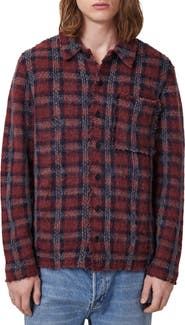 AllSaints Austin Plaid Cardigan