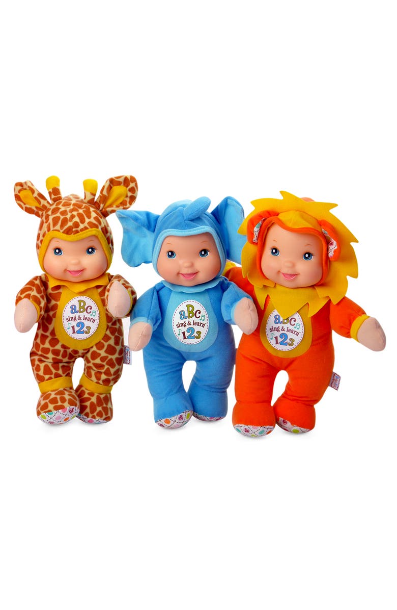 Baby's First Sing & Learn Doll Musical Toy, Age 3Mo+, Alternate, color, Multicolored