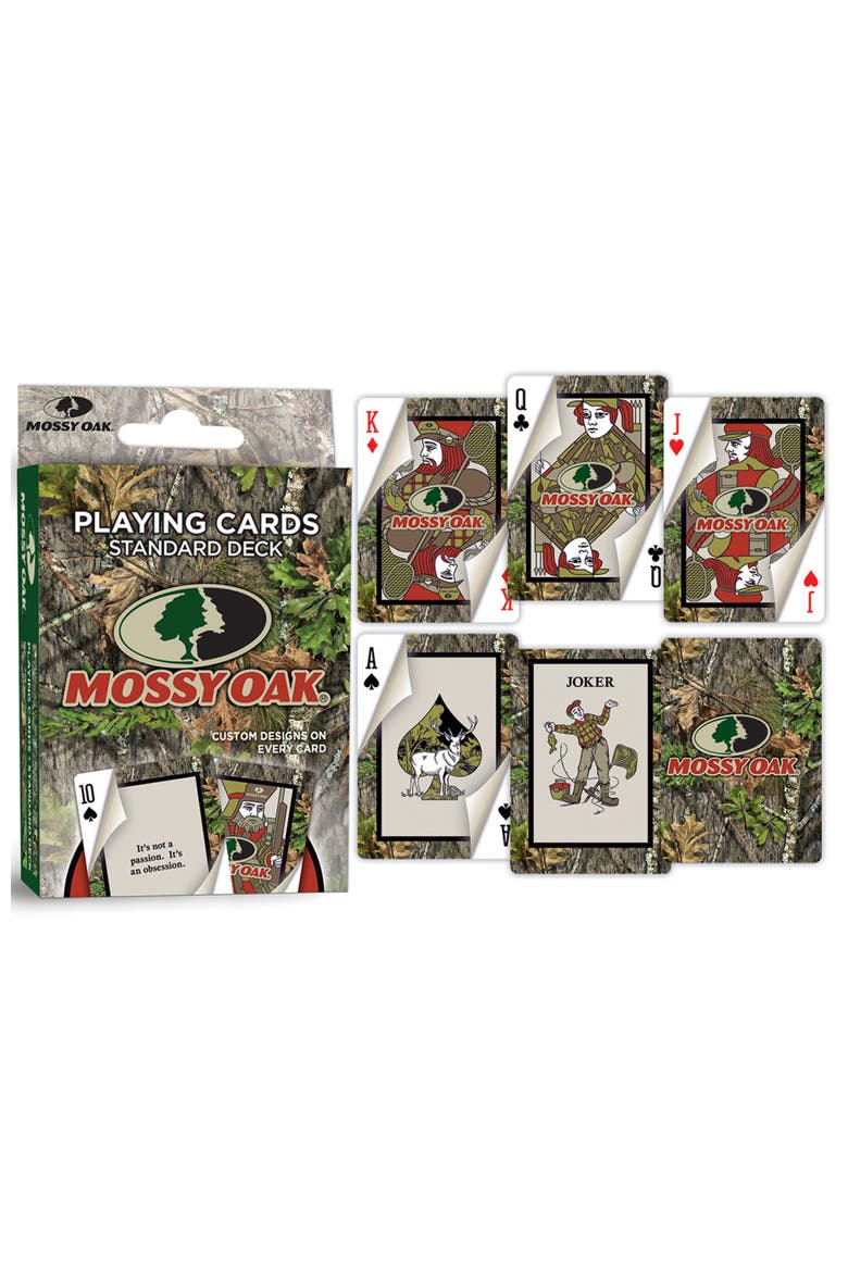 Mossy Oak Playing Cards, Alternate, color, Multicolor