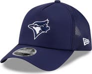 New Era Men's New Era Navy Toronto Blue Jays 2026 Batting Practice Apex 9FORTY Adjustable Trucker Hat