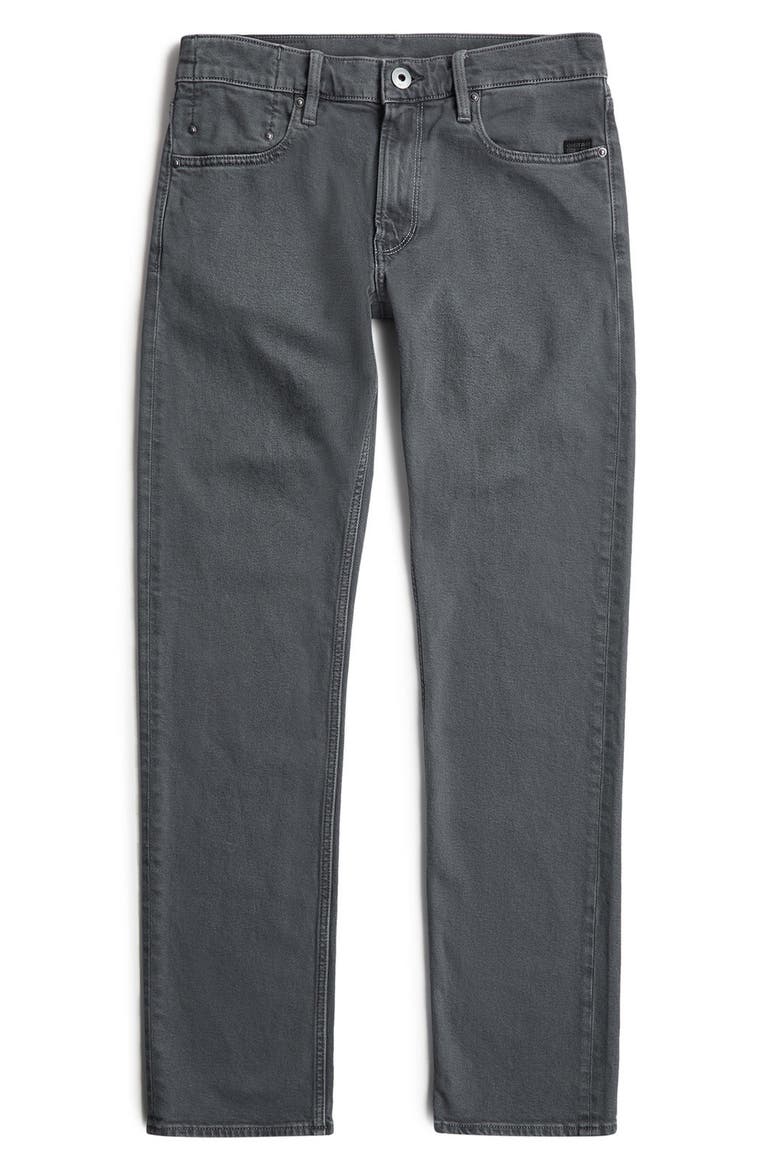 Mosa Straight Leg Flat Front Chinos, Alternate, color, INDIA INK/ FOLKSTONE GRAY