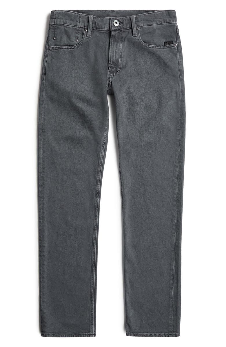 G-STAR Mosa Straight Leg Flat Front Chinos, Alternate, color, India Ink/ Folkstone Gray