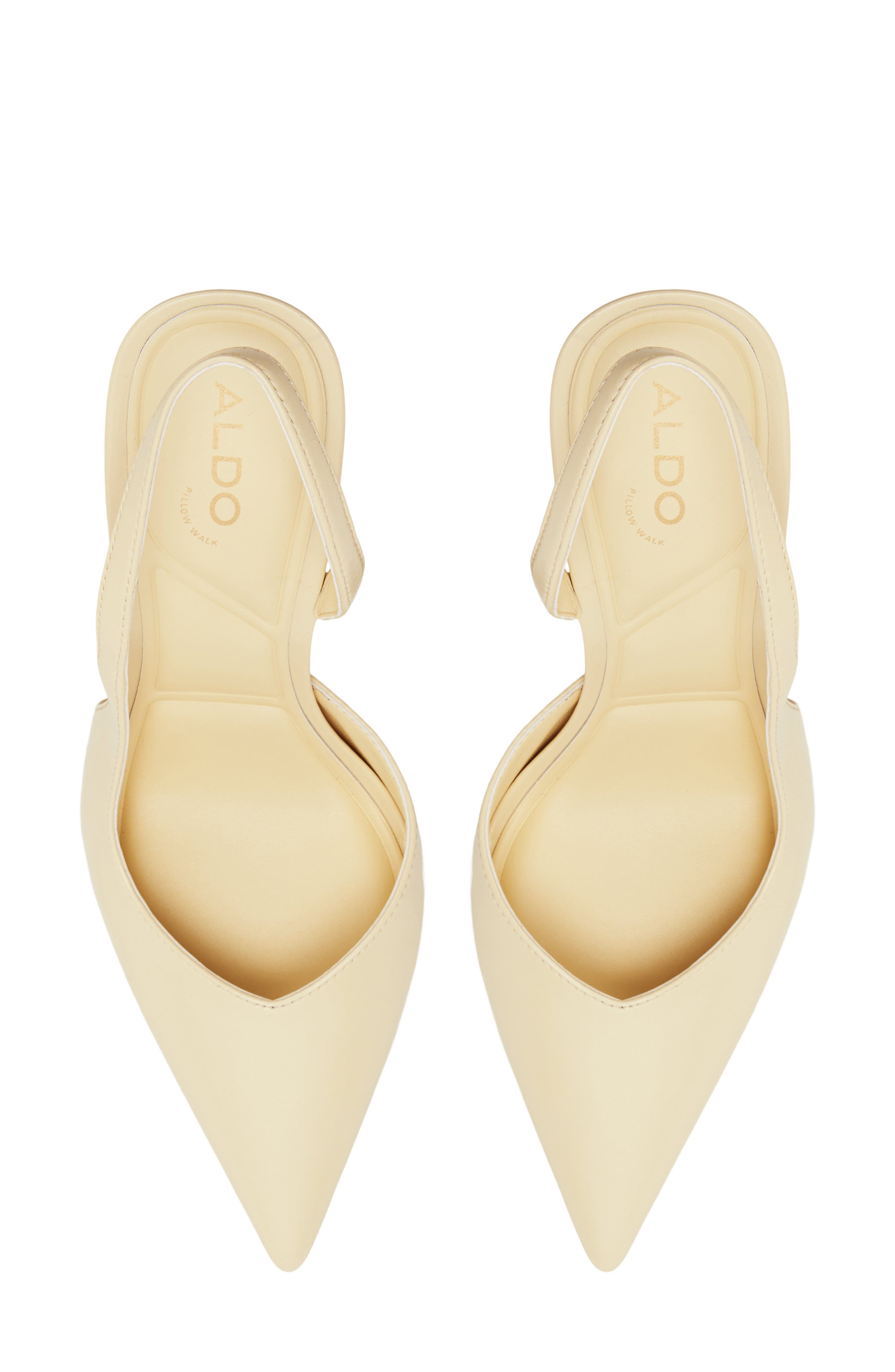 ALDO Amilie Pointed Toe Slingback Sandal, Alternate, color, 