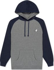 Dalix Mens Ghost Midweight Fleece Raglan Sleeve Hoodie