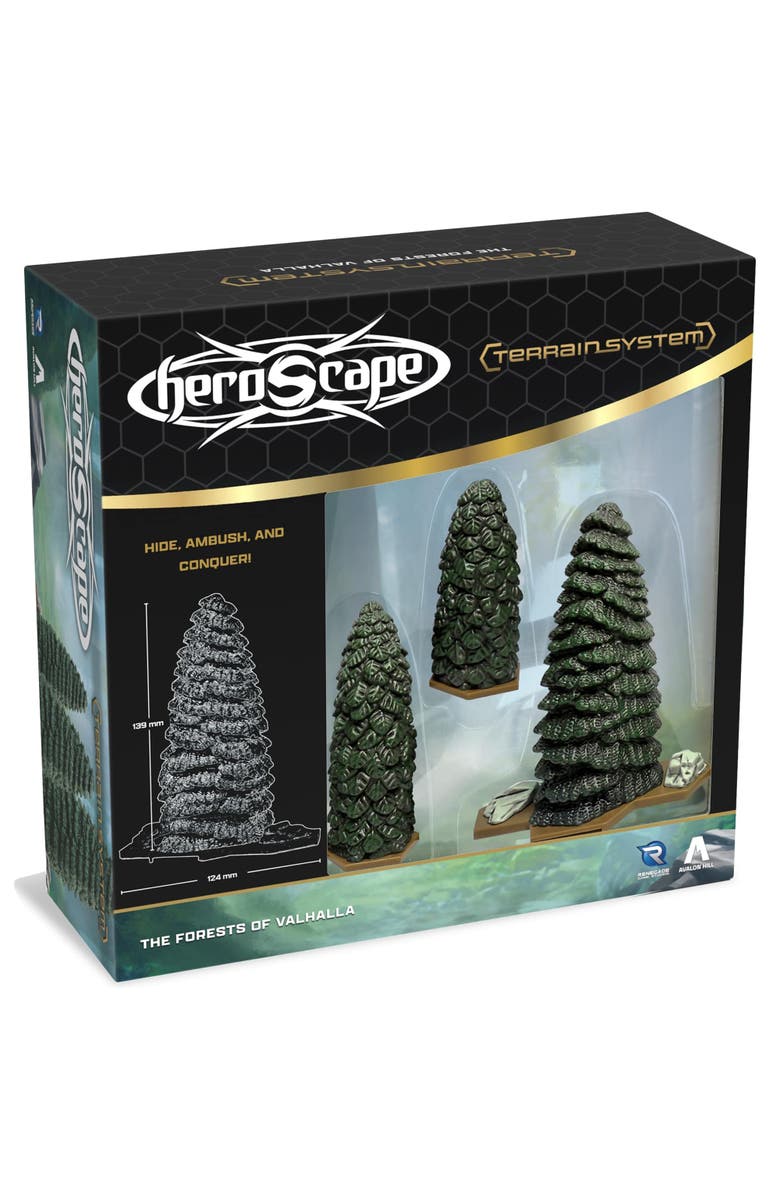 Renegade Game Studios HeroScape, Forests of Valhalla Terrain Expansion, Main, color, Multicolored