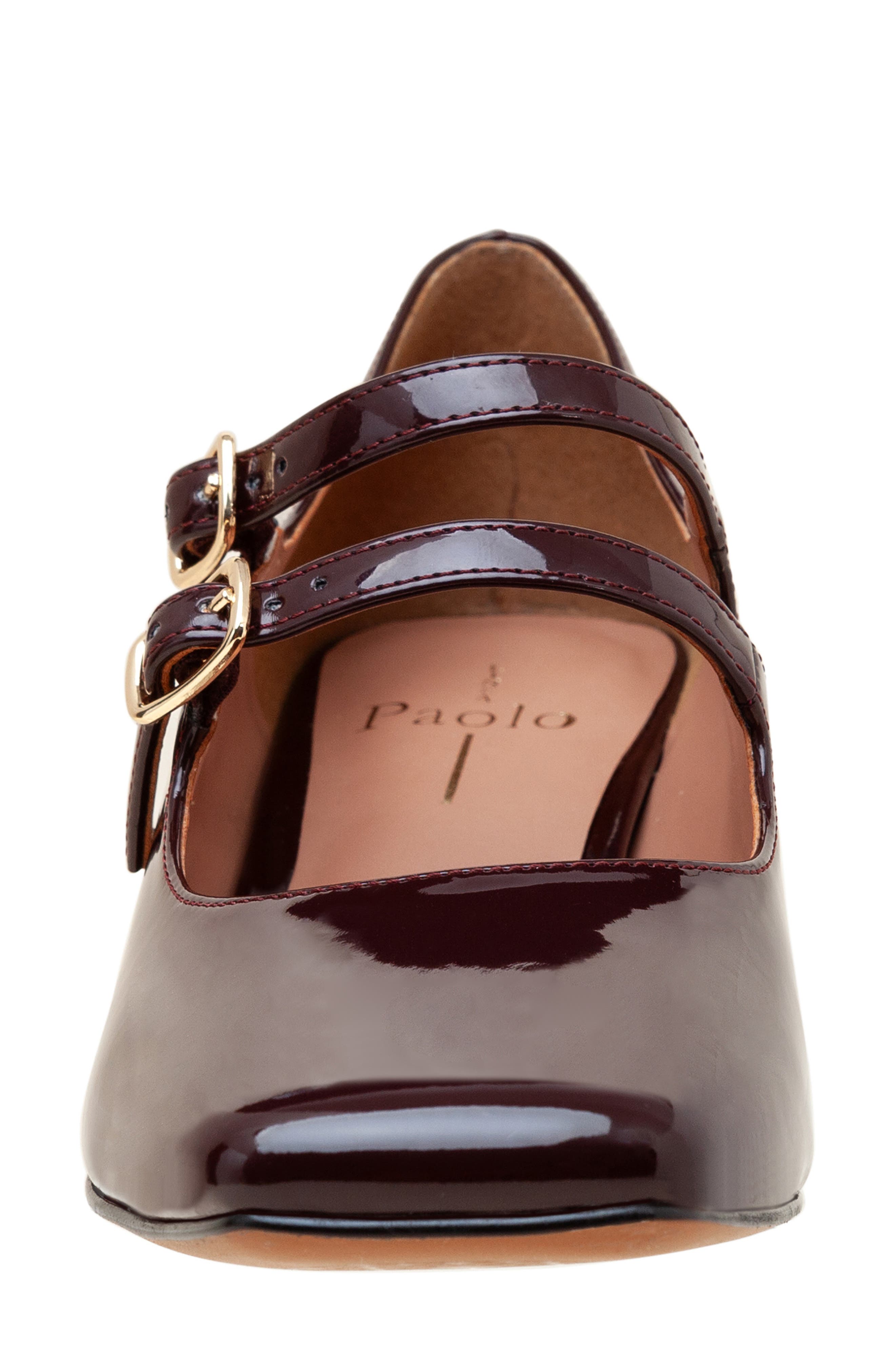 Linea Paolo Mischa Mary Jane Pump, Alternate, color, Burgundy