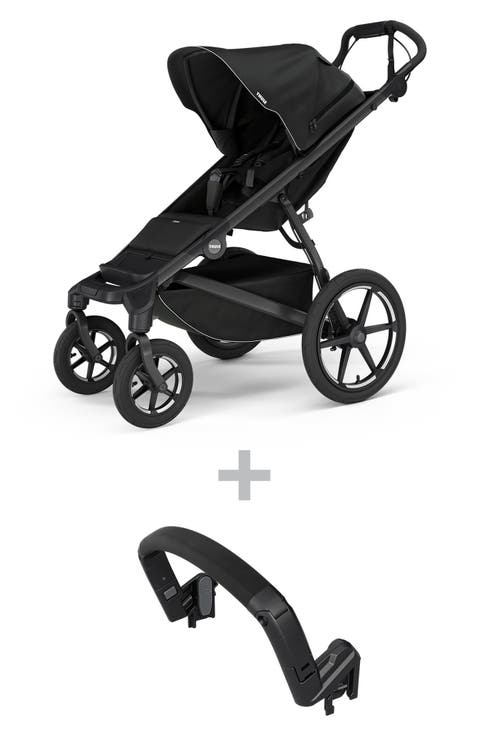 Urban Glide 4-Wheel All-Terrain Stroller & Bumper Bar Bundle