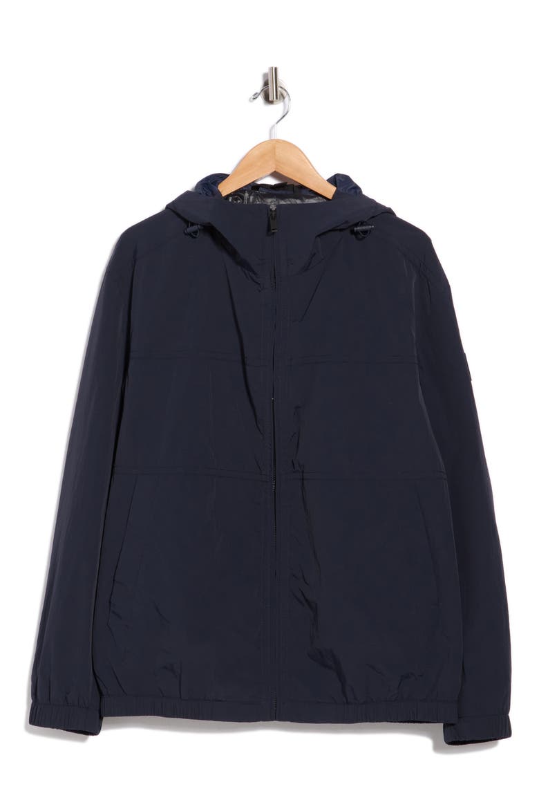 Otily Hooded Jacket, Main, color, DARK BLUE