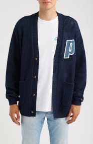 Les Deux x Prince Openwork Cotton Cardigan