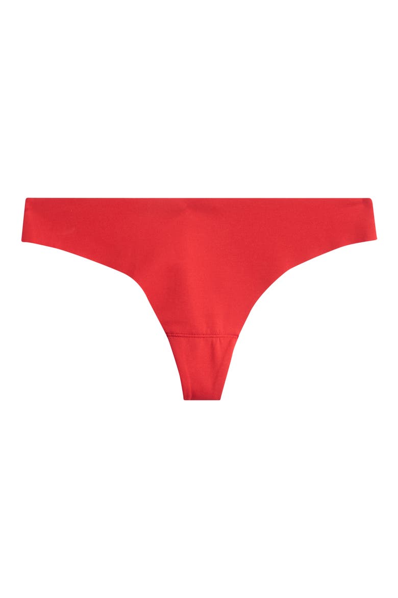 Le Stretch Micro Thong, Alternate, color, ROUGE