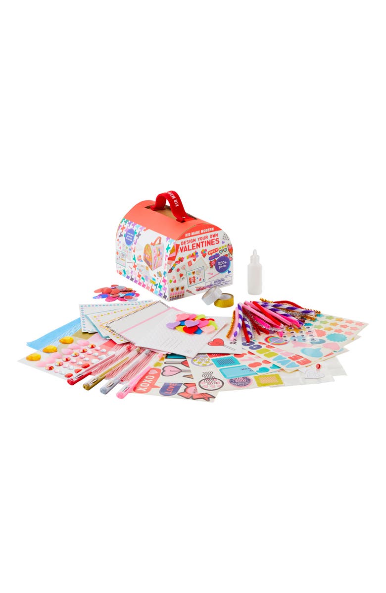 Kid Made Modern Design Your Own Valentines Kit, Alternate, color, Multi