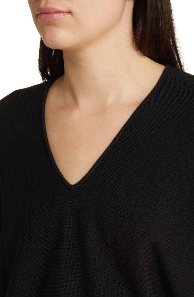 COS Batwing Sleeve Merino Wool Sweater, Alternate, color, 