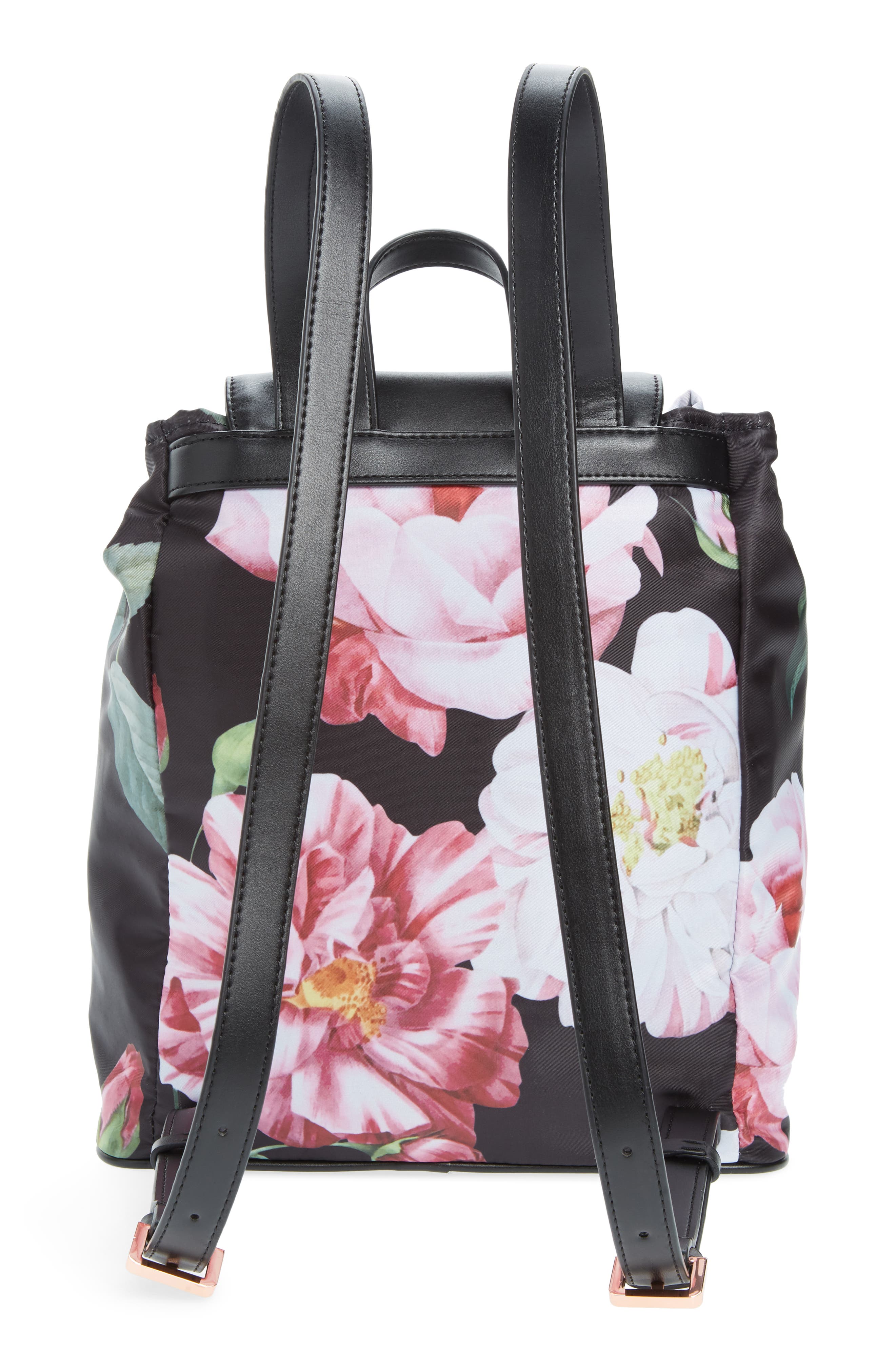 Ted Baker London Jullie Iguazu Print Nylon Backpack, Alternate, color, 