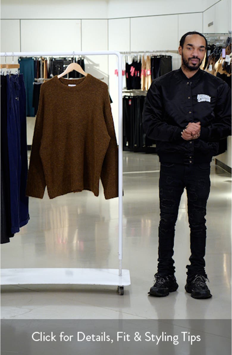 Relaxed Fit Sweater, sales video thumbnail