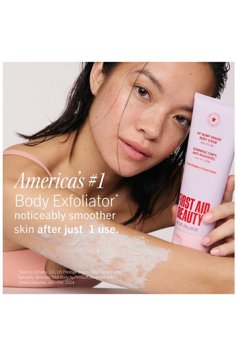KP Bump Eraser Body Scrub with 10% AHA Fresh Strawberry, Alternate, color, NO COLOR