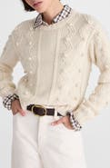 Madewell Mix Stitch Crewneck Sweater