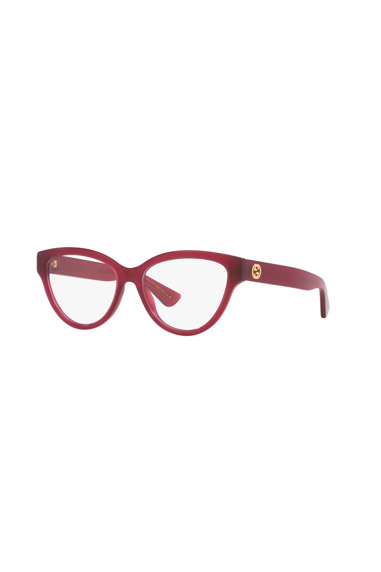 55mm Round optical glasses, Main, color, Pink