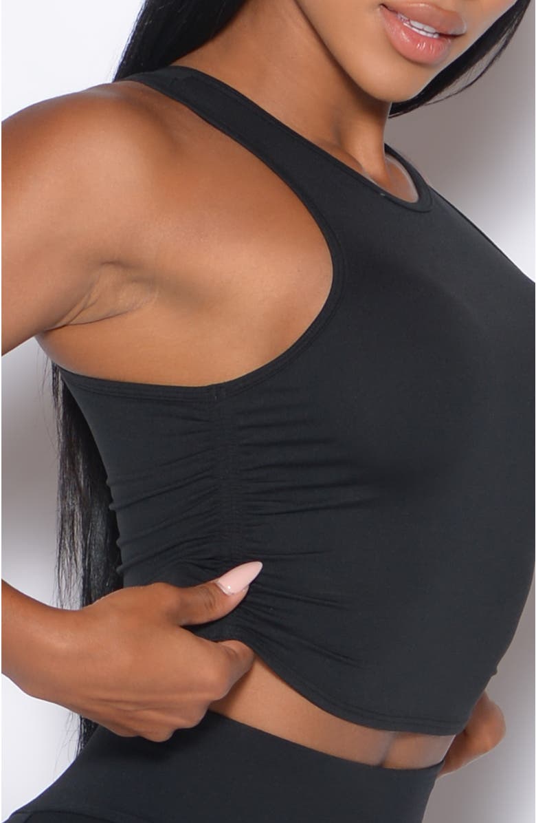 Bombshell Sportswear Muscle Scrunch Tank, Alternate, color, Black