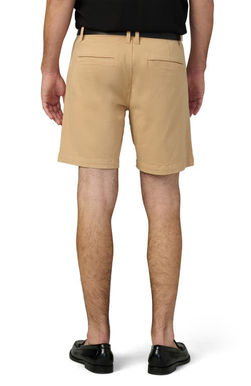 Joe's Palmer Stretch Twill Shorts In Whiskey