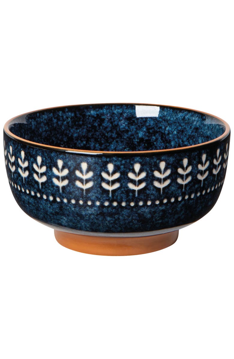 Danica Brands Nightbloom Dessert Bowl, Alternate, color, Blue
