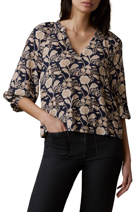 Portia Floral Top