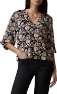 Faherty Portia Floral Top