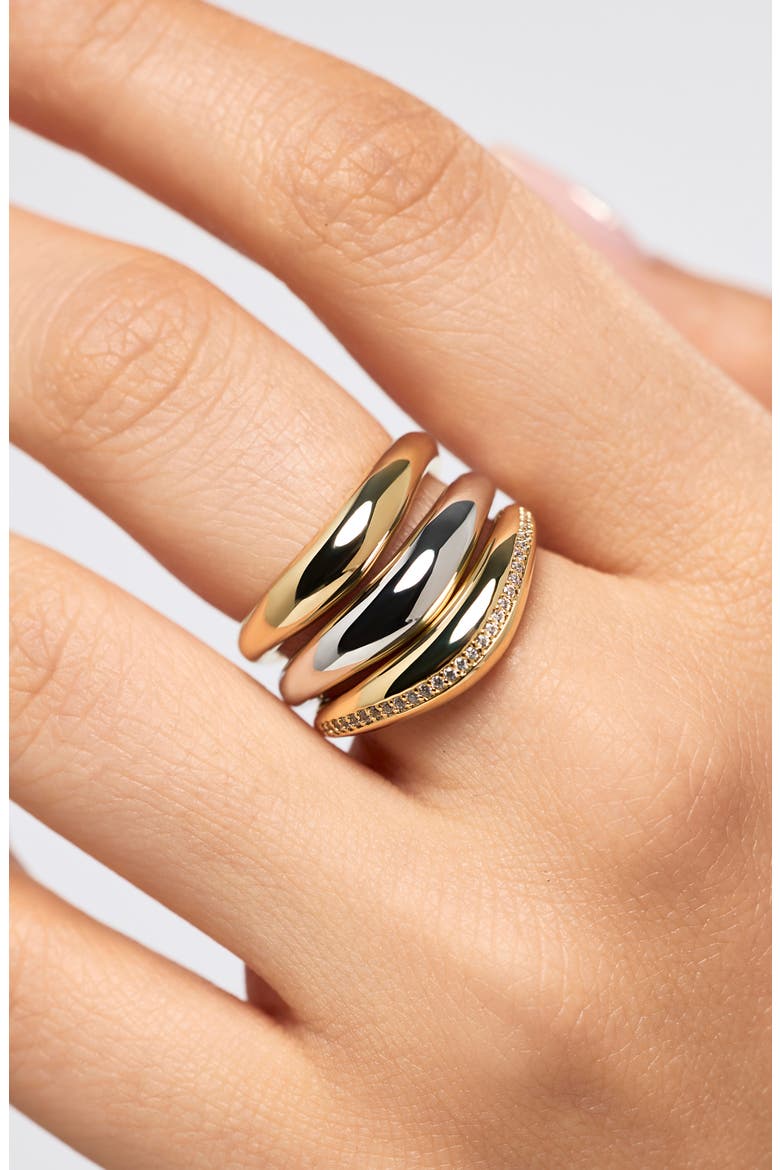 Stevie Pave Ring, Alternate, color, GOLD