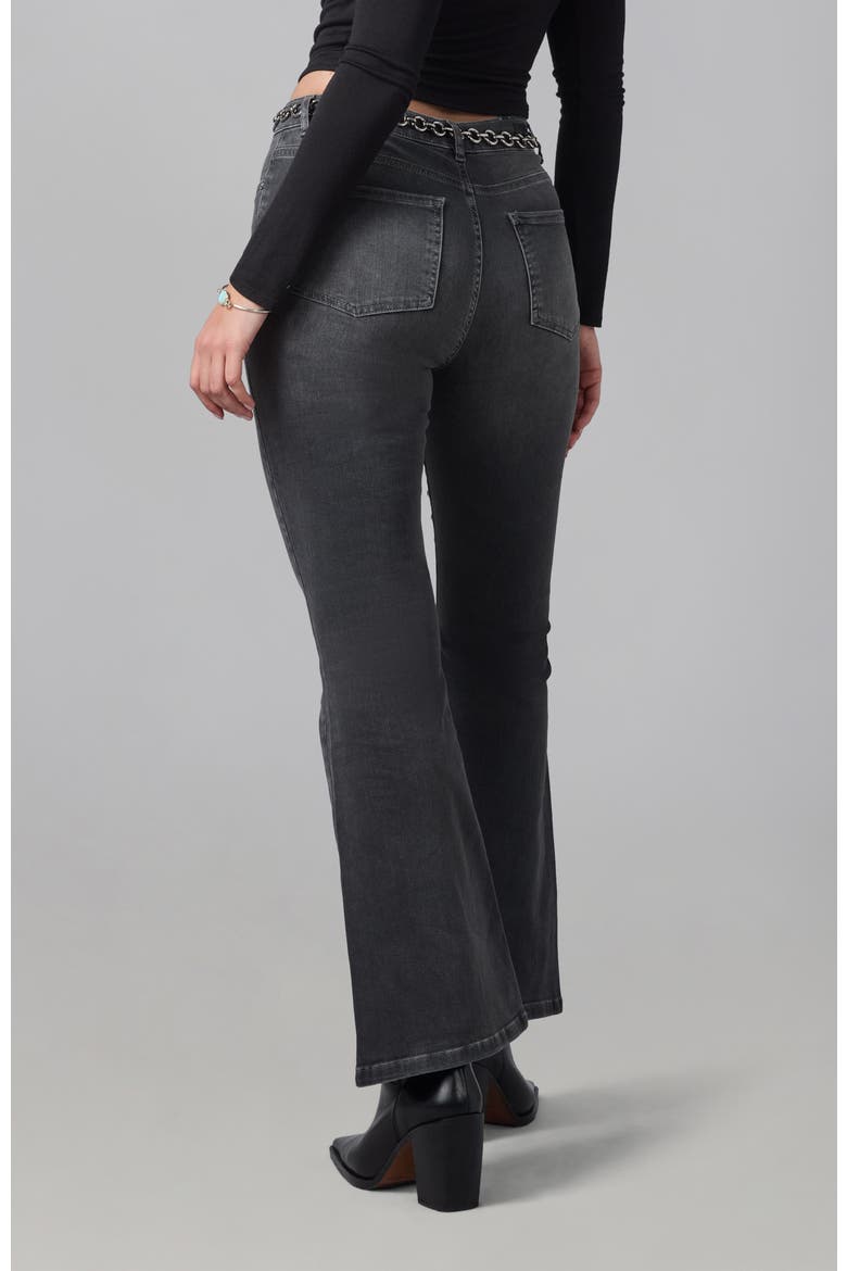 Alice High Rise Flare Jeans, Alternate, color, Grey Moonstone
