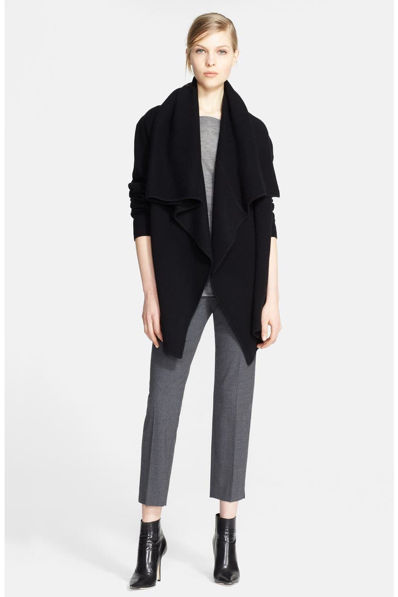 Shawl Collar Cashmere Cardigan, Main, color, BLACK