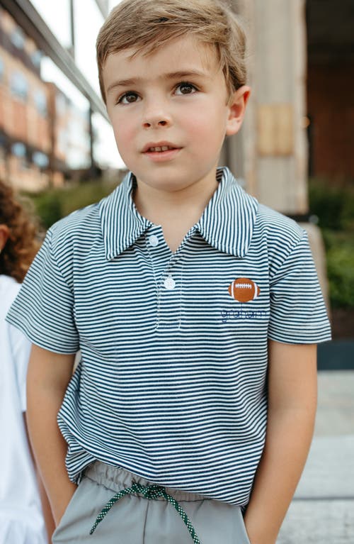Little Paper Kids Archie Polo In Blue