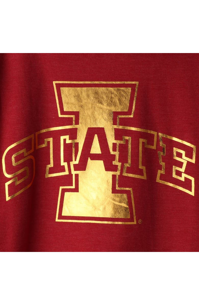 COLOSSEUM Women's Colosseum Crimson Iowa State Cyclones Trey Dolman Long Sleeve T-Shirt, Alternate, color, 